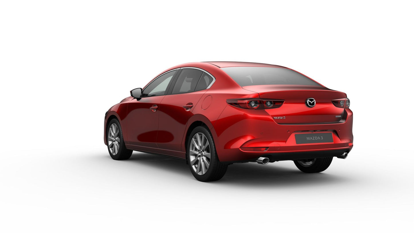 Mazda 3 Sedan 2.0L e-SKYACTIV X 186ps 6MT FWD Exclusive-Line – SOUL RED CRYSTAL M