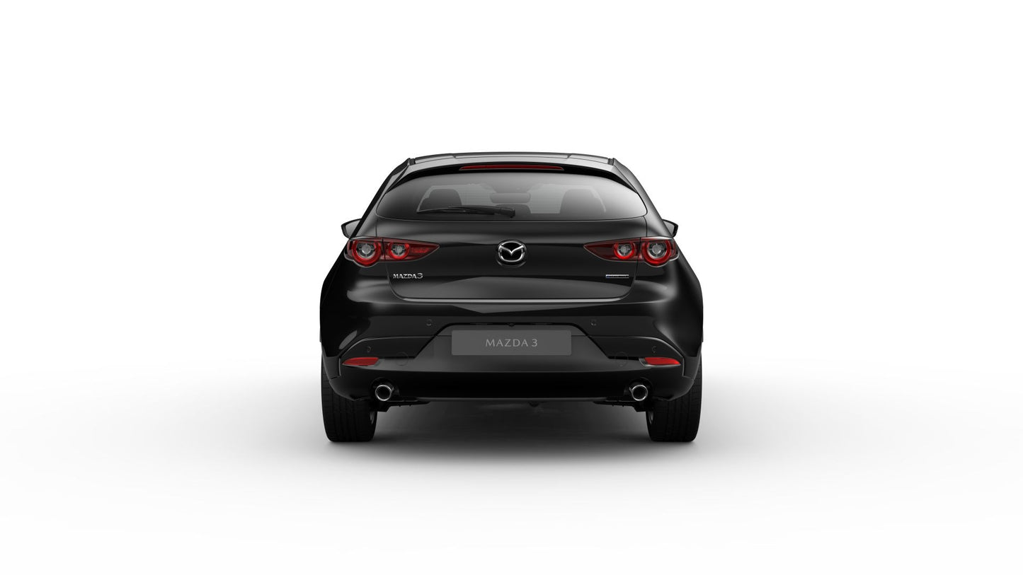 Mazda 3 Hatchback 2.0L e-SKYACTIV X 186ps 6AT FWD Takumi SUNR RLOP – Jet Black