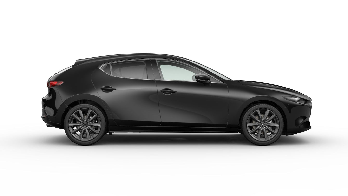 Mazda 3 Hatchback 2.0L e-SKYACTIV X 186ps 6AT FWD Takumi SUNR RLOP – Jet Black