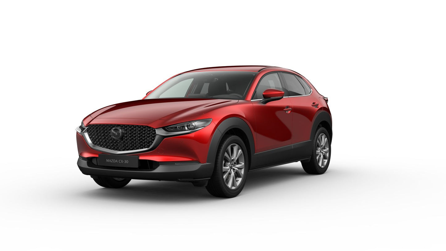 Mazda CX-30 Crossover 2.0L e-SKYACTIV X 186ps 6AT FWD Exclusive-Line – SOUL RED CRYSTAL M
